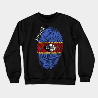 Swaziland flag Crewneck Sweatshirt